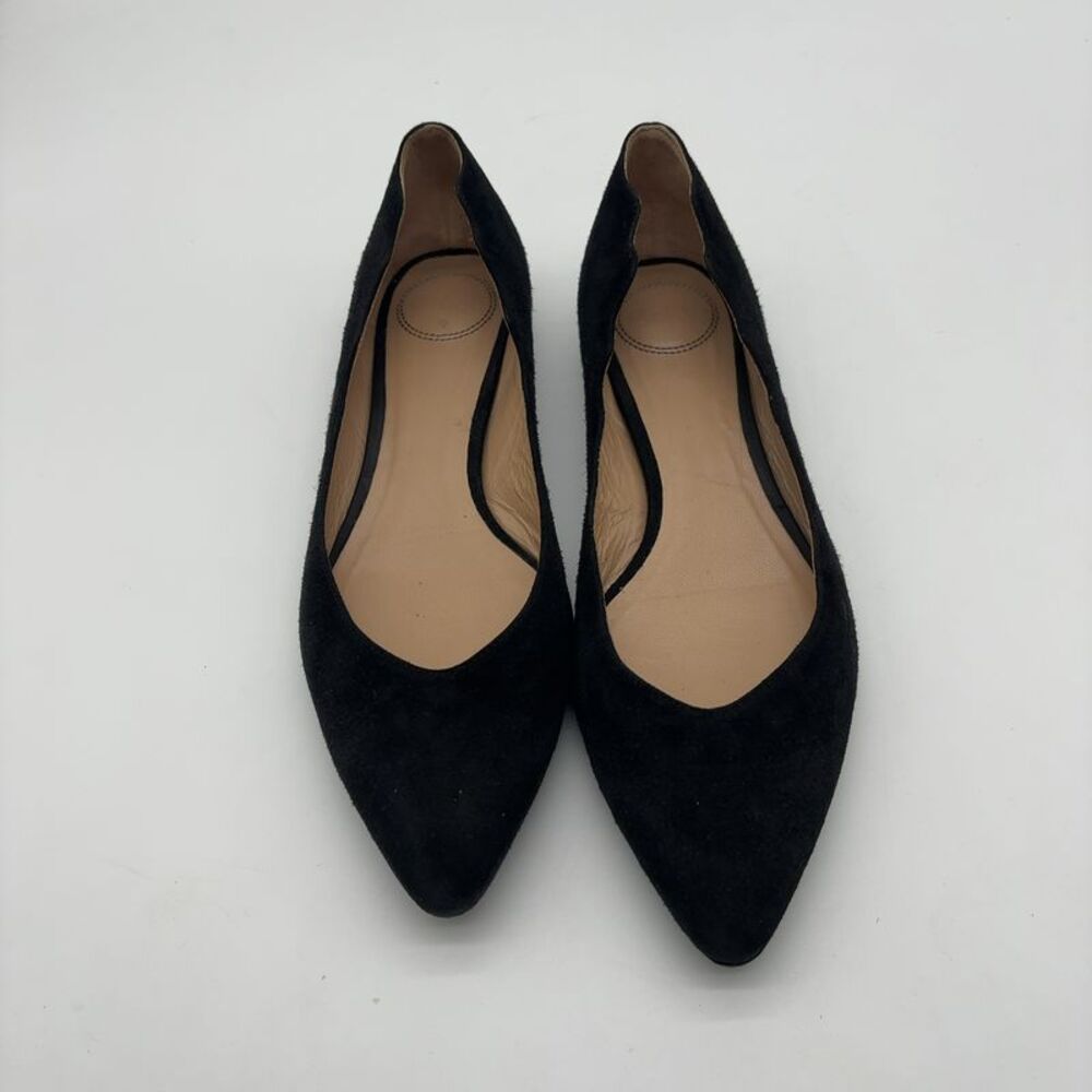 Chloe BLACK SUEDE LOW HEEL SHOES